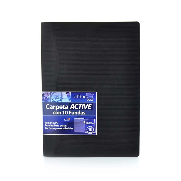 Carpeta 10 fundes A4 Office Box