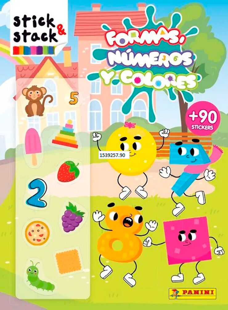 Formas, números y colores - Stick & Stack nº 305