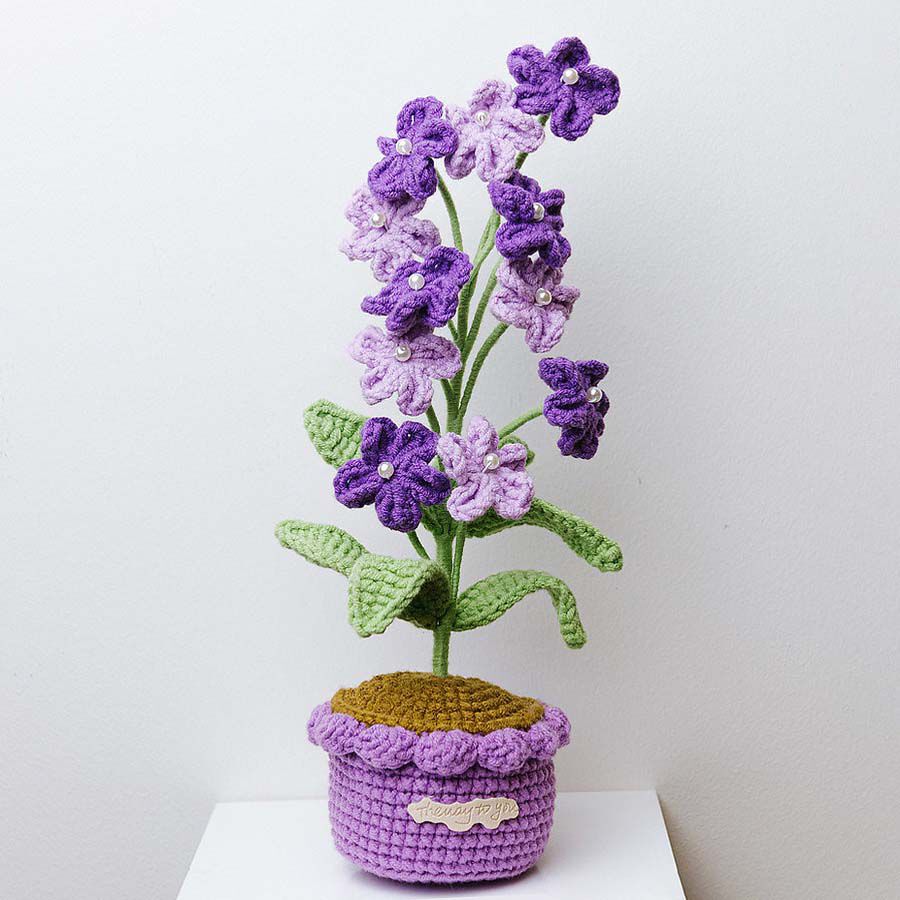 Planta de Ganchillo Nomoblidis lila