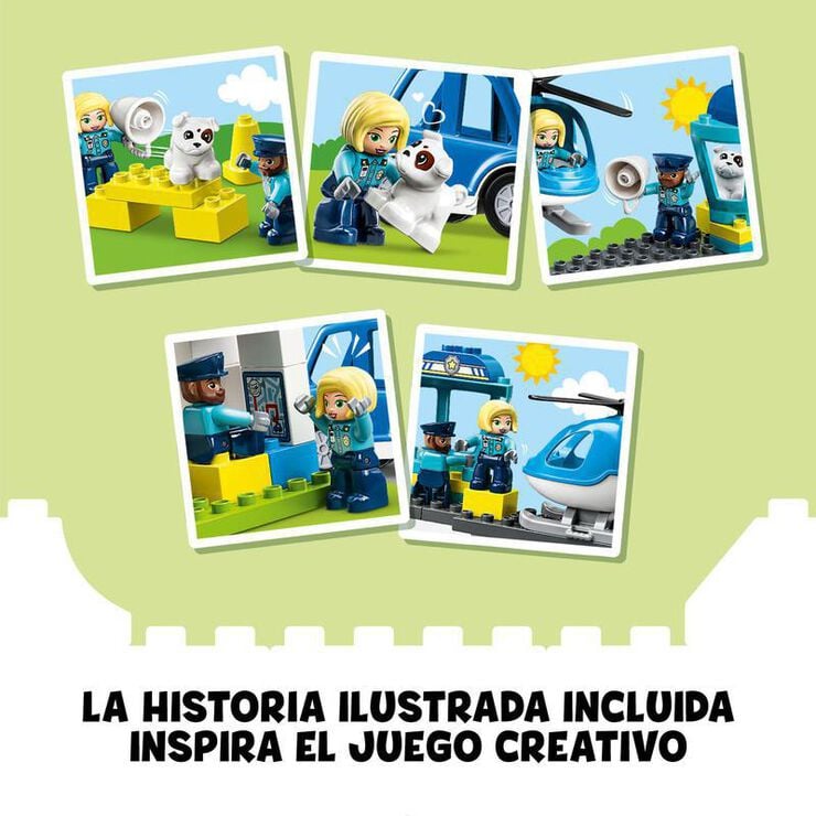 LEGO® Duplo comissaria de policia i helicòpter 10959