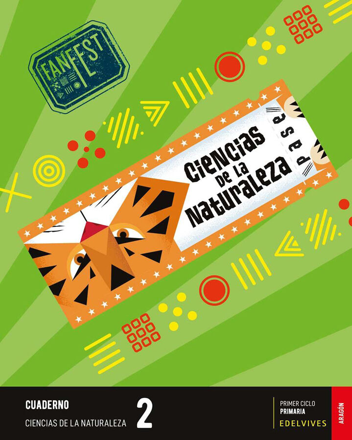 Ciencias de la Naturaleza 2.&ordm; Primaria. Cuaderno. Arag&oacute;n
