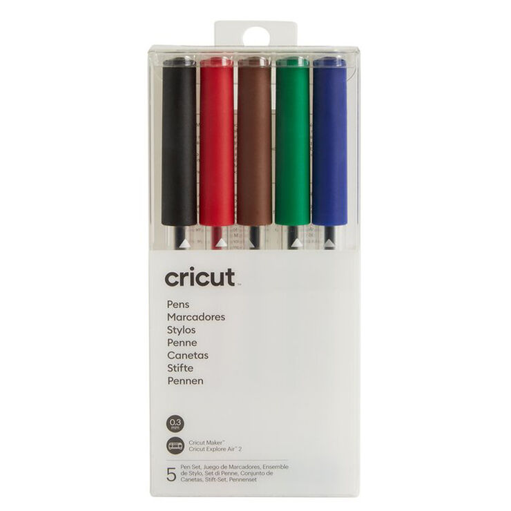 Cricut Rotuladores Infusible Ink 0,3mm básicos 5 colores