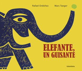 Elefante, un guisante