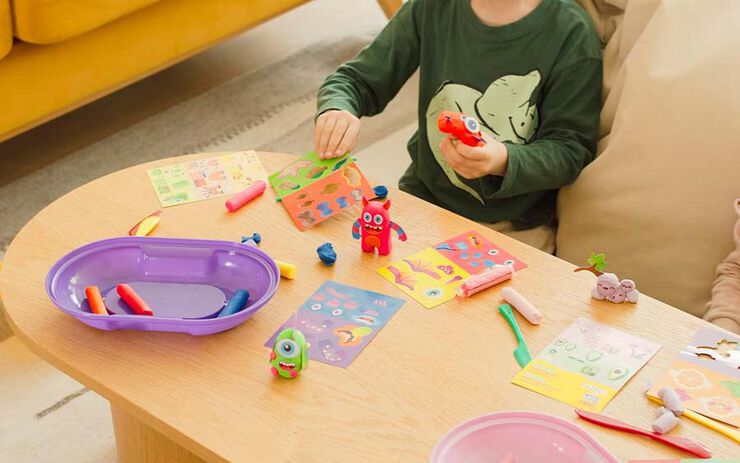 Cofre Plastilina Jovi Play & Fun Aliens