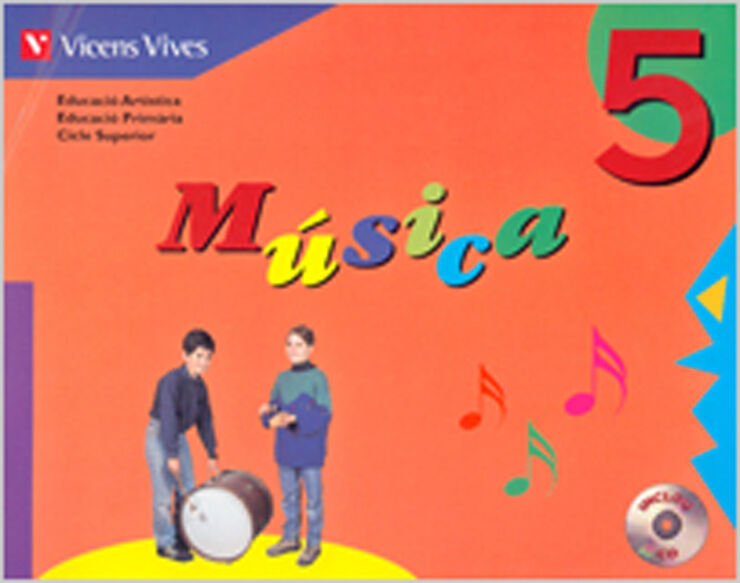 M&uacute;sica/Cateura PRIM&Agrave;RIA 5 Vicens Vives 9788431665845