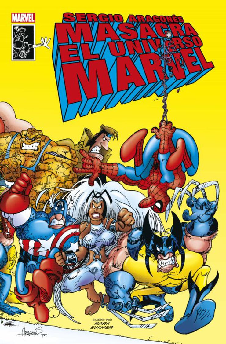 Sergio Aragonés masacra el Universo Marvel