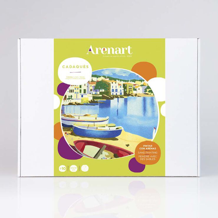 Pintar con Arenas Arenart Cadaqués