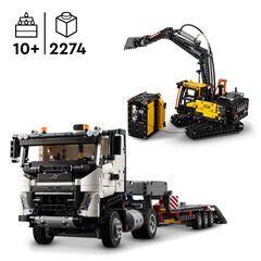 LEGO® Technic Camión FMX y Excavadora Eléctrica EC230 Volvo 42175