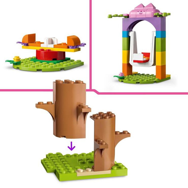 LEGO® Casa de Nines de Gabby Festa al Jardí de la Fada Kitty 10787