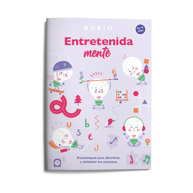 EntretenidaMENTE. Pasatiempos para divertirse y estimular las neuronas (8&ndash;9 a&ntilde;os). Vol. II