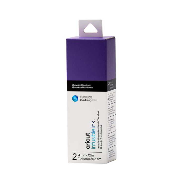 Infusible Ink transfer 11x30cm ultraviolet 2 hojas
