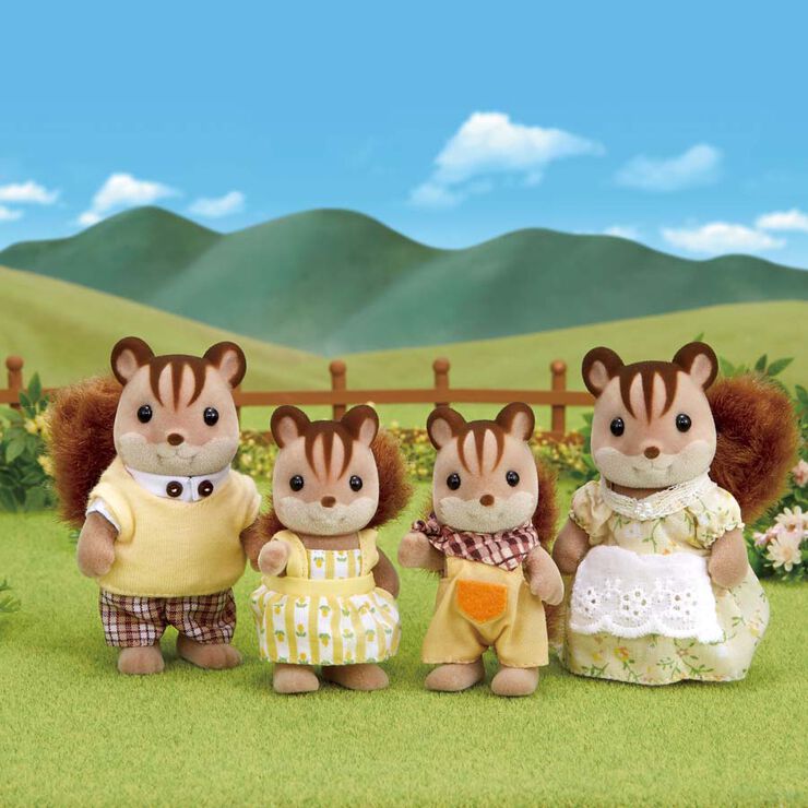 Familia Ardilla de la Nuez - Sylvanian Families