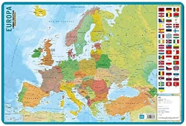 ERIK LE Mapa Europa
