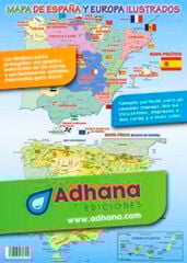 MAPA DE ESPAÑA Y EUROPA ILUSTRADOS Alfaomega 8436005169725 MAPA DE ESPAÑA Y EUROPA ILUSTRADOS Alfaomega 8436005169725