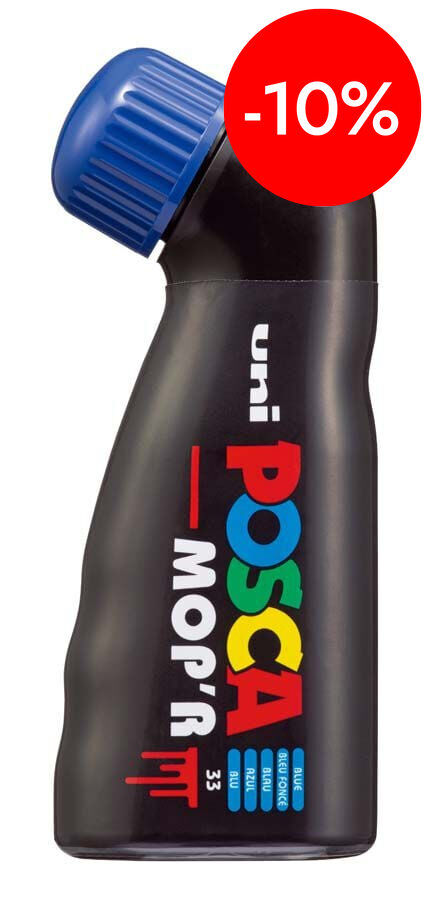 Retolador Posca Mop'r PCM-22 3-19mm blau fosc