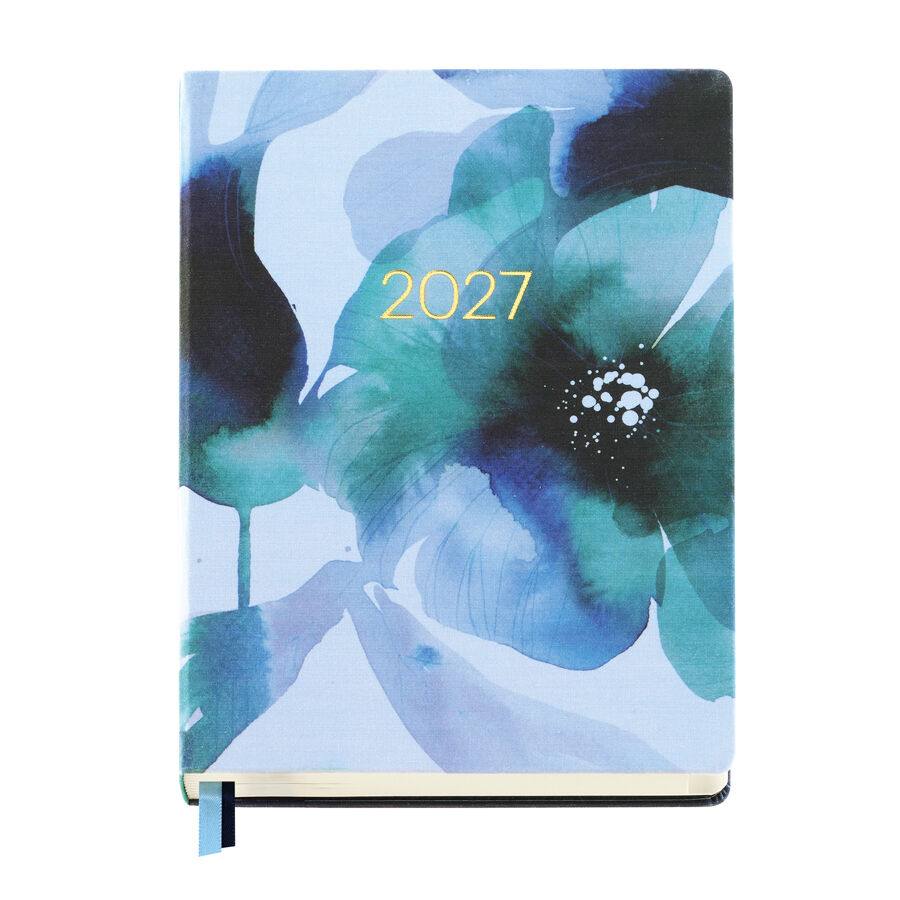 Agenda Miquelrius 145x195 Dia P&agrave;gina Multiling&uuml;e 2027 Aquarel Indi