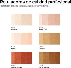 Rotuladores Promaker Brush Winsor & Newton tonos piel 6 colores