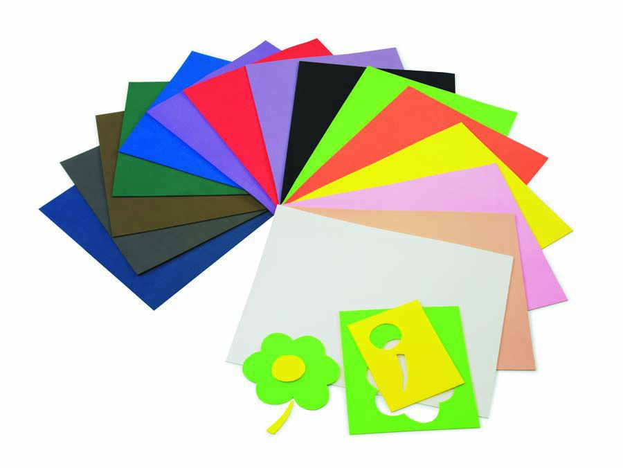 Plancha goma Eva Faibo 47,5x70 rosa