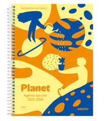 Agenda escolar Planet sem/vista 2025-26 Additio catalán