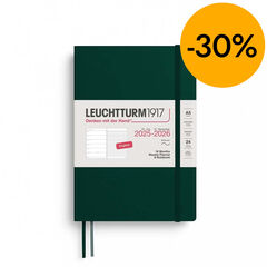 Agenda 18 meses Leuchtturm A5 sem/vista 2026 Monte