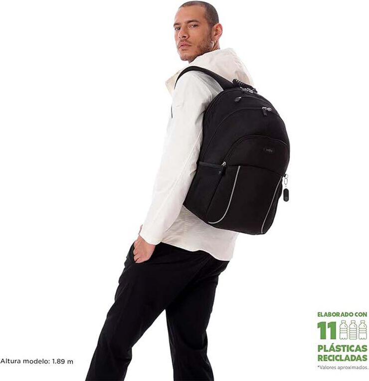 Motxilla PC Totto Cambri negre