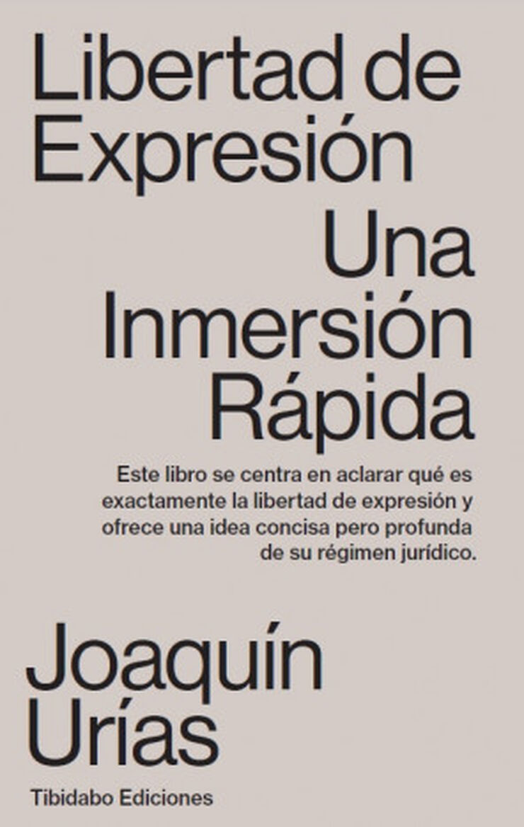 Libertad de Expresión