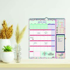 Calendario Pared Finocam 16M Plus Castellano 2026-27 Vitae