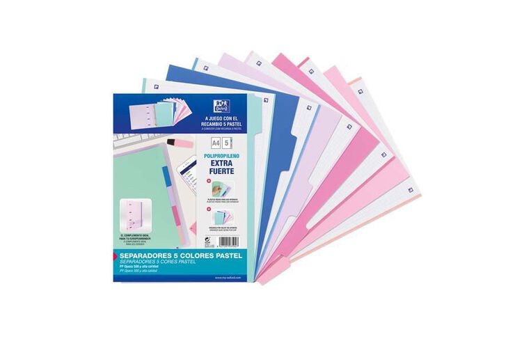 Separador Oxford A4 5 posicions