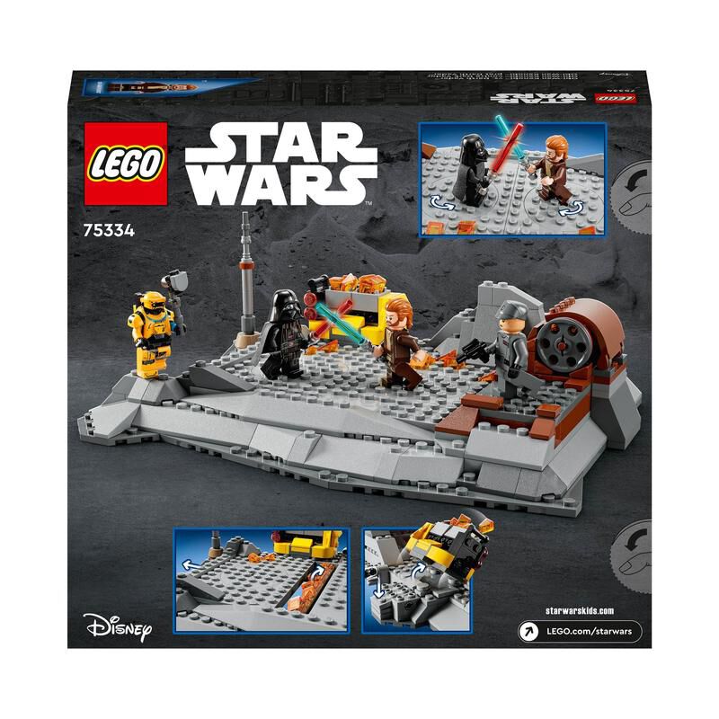 LEGO Star Wars TM Obi Wan Kenobi vs. Darth Vader 75334 Abacus