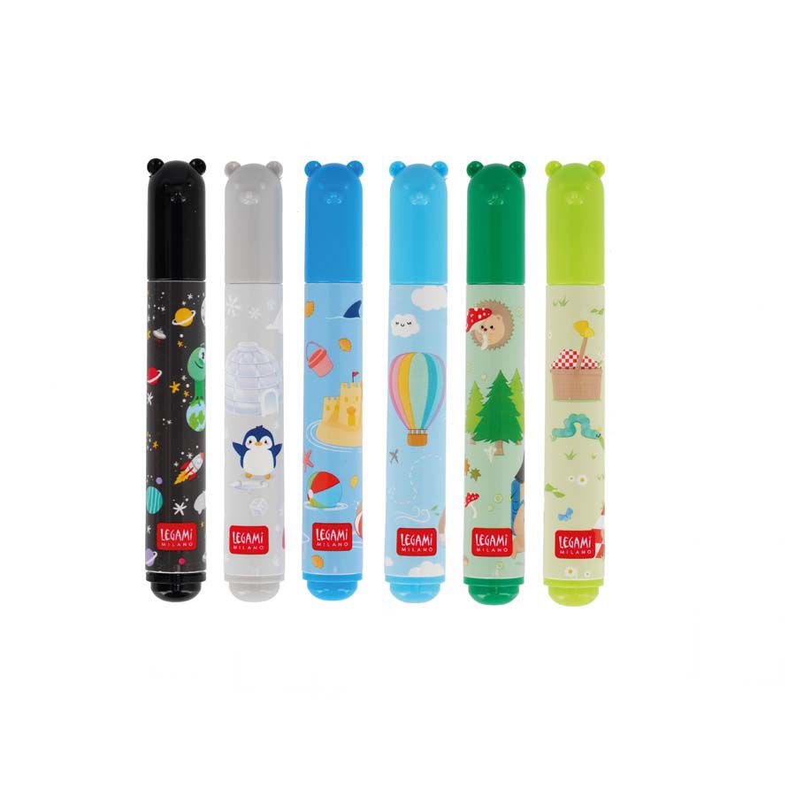 Marcadors Legami Teddy Bear 12 colors