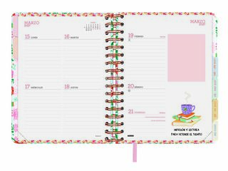 Agenda Finocam 16M Vitae 1/4 Sem/Vista Castellano 2026-27 Azul