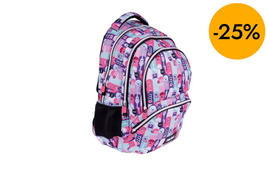 Mochila 4 cremalleras Milan Especial Aliens2