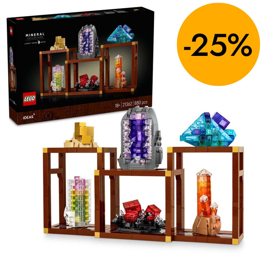 LEGO&reg; Idees Col&middot;lecci&oacute; de Minerals 21362