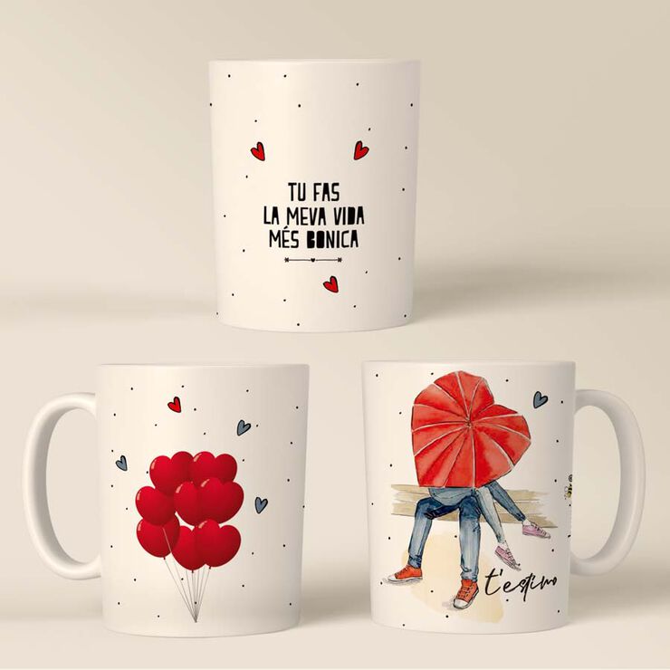 Taza Happymots Cat-Tu fas la meva vida...