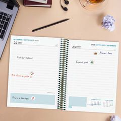 Agenda Finocam escolar Secundària 1/4 dia/pàg cat 2025-26 fiori