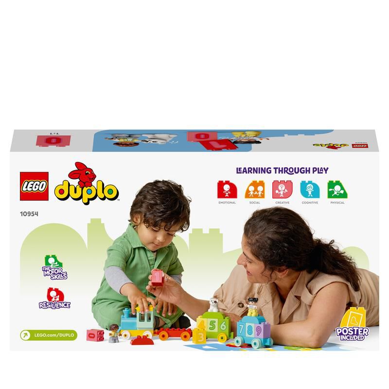 Lego duplo tren numeros 2025