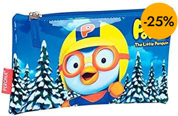 Estuche plano Pororo Penguin