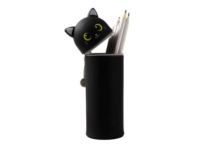 Estoig vertical silicona iTotal Cat negre