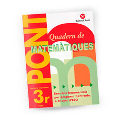 Quadern de matemàtiques Pont 3r ESO
