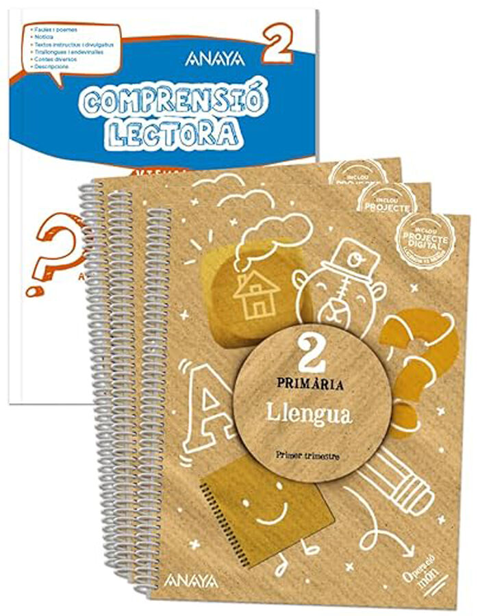 Llengua 2. (Incluye Compresi Lectora 2.)