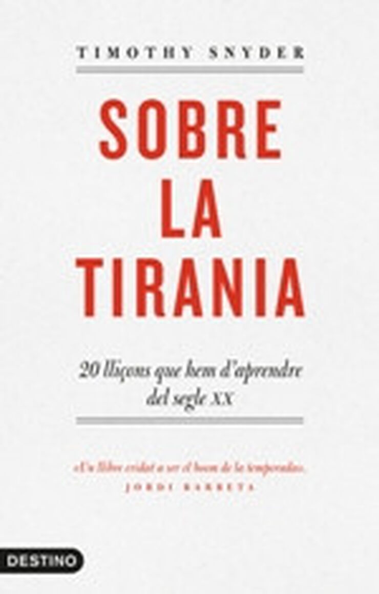 Sobre la tirania