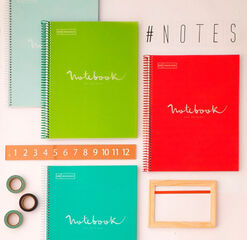 Notebook Miquelrius Emotions A4 80 hojas 5x5 lavanda