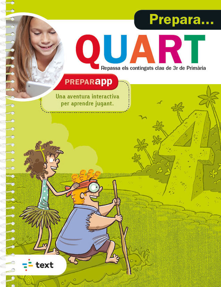 Quadern Prepara 4t! Text