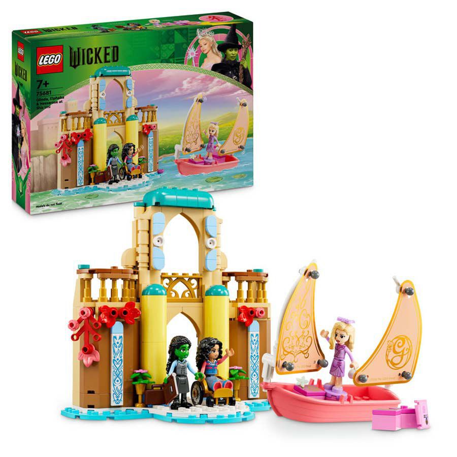 LEGO&reg; Wicked Glinda, Elphaba y Nessarose en Shiz University 75681