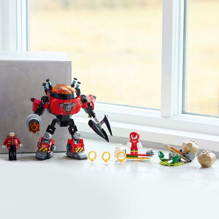 LEGO® Sonic the Hedgehog™ Knuckles vs. Meca Egg Crusher del Dr. Eggman 77005