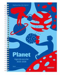 Agenda escolar Planet sem/vista 2025-26 Additio catalán