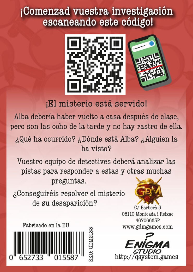 Sherlock Junior: ¿Donde Está Alba?