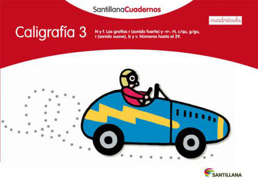 Caligraf&iacute;a 03 Cuadr&iacute;cula Primaria Santillana
