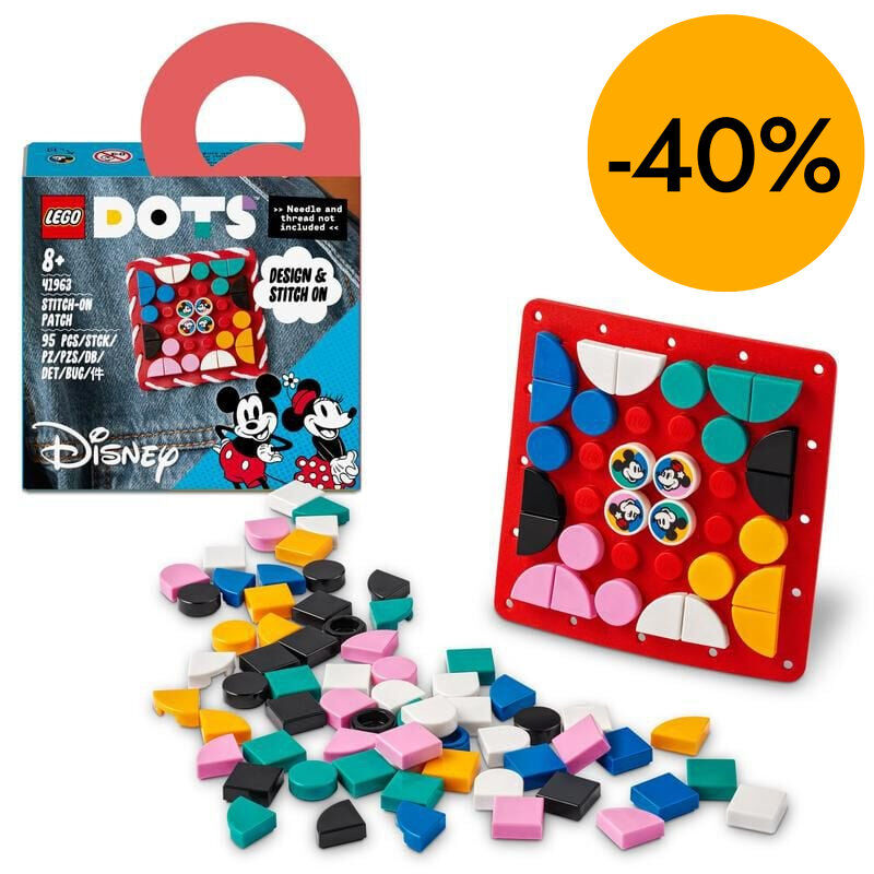 LEGO&reg; DOTS Mickey Mouse i Minnie Mouse: Pegat per Cosir 41963