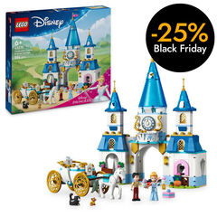 LEGO® Disney Princess Castillo y Carroza de Cenicienta 43275